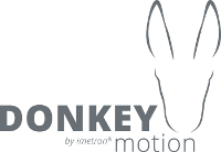 Download des DONKEYmotion Logo's in grau als .jpg für die Verwendung in Presseartikeln.