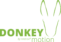 Donkeymotion Logo in grün als jpg-Datei.